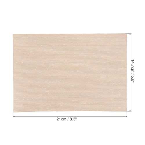 MECCANIXITY Pack of 5Pcs Dollhouse Floorboards 8.3"x5.8" Dollhouse Flooring