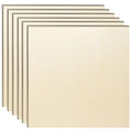 6 Pack 24 x 24 x 1/4 Inch-6mm Thick Basswood Sheets for Crafts - Unfinished Plywood Boards Square for DIY Laser Projects, Wood Burning, Engraving, Staining, Architectural Model - size: 24 x 24 x 1/4 Inch
