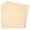Bright Creations Thin 8x8 Wood Squares for DIY Crafts, Unfinished 1/4 Inch Basswood Plywood for Laser Cutting, Wood Burning - Pack of 8 Basswood Sheet - size: 1/4 inch