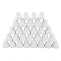 30-Pack Mini White Clay Pots – Small Ceramic Flower Pots for Succulents, Cactus, DIY Crafts, Fairy Garden, School Projects, Mini Planters, Set of 30 (White Clay, 1.2 Inch) - size: 1.2 Inch, style: White Clay