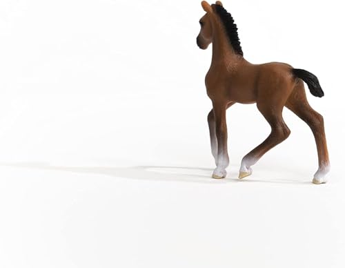 Schleich Horse Club - Oldenburg Foal Toy Figurine - Kids Ages 5+ | 13947 - style: Current Style