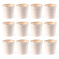 Fun Express Mini Flower Pots Ceramic, Unpainted White, 3 Inch, Set of 12