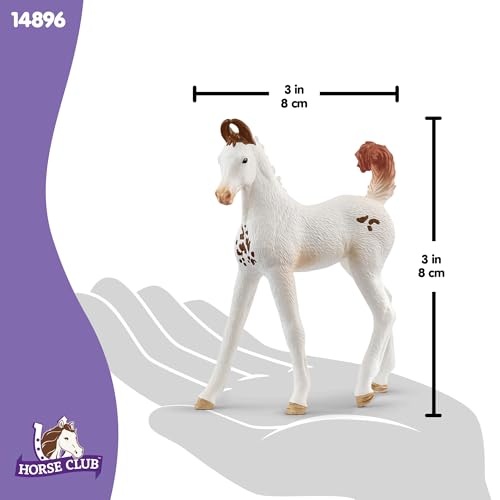 Schleich Horse Club - Marwari Foal Toy Figurine - Kids Ages 5+ | 14896 - style: Marwari Foal