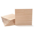 Wooden Blocks for Crafts, 6″ X 6″ Wood Blocks Squares for Crafts1/4″ Thick, 8 PCS Blank Wooden Boards for Crafting, Unfinished Wood Planks Pieces Panels for Paintings, DIY Signs, Woodworking - size: 6″x6″x1/4″ - 8PCS