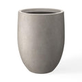 Kante Tall Concrete Planter, 21.7" Modern Floor Pot for Plants - color: Weathered Concrete