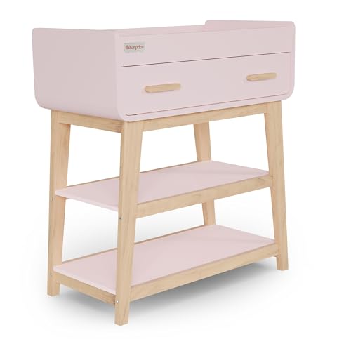 Dream On Me Fisher-Price Baby Changing Table, Blush Pink - color: Blush Pink