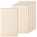 6 Pack 12 x 20 x 1/4 Inch-6mm Thick Basswood Sheets for Crafts Unfinished Plywood Sheets Boards Square Crafts Wood Sheets for DIY Laser Projects, Wood Burning, Engraving, Staining, Architectural Mode - size: 12 x 20 x 1/4 Inch