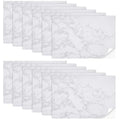 Flutesan 12 Pcs Miniature Dollhouse Wallpaper, Marble Pattern - style: Marble Pattern
