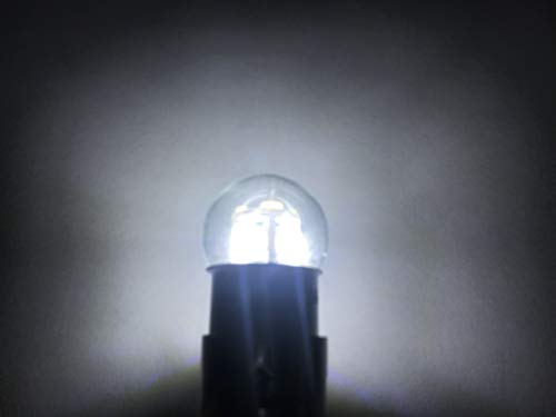 #303 Miniature Bulb LED Replacement | 28-Volt AC/DC | Dimmable | Replaces Bulbs: 303, 304, 303X, 623, 1251 (5-Pack; Bright White) - color: Pure White, size: 5 Pack