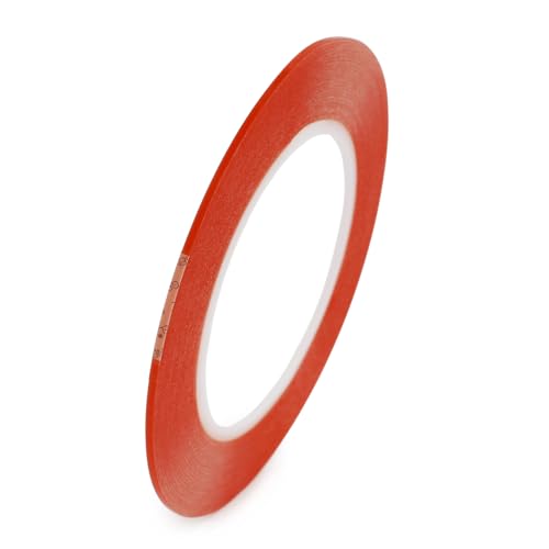2mm x 25M (0.08" x 82ft) Clear Double Sided Strong Adhesive Tape - size: 2mm