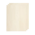 MECCANIXITY 3pcs Basswood Sheet 7.9x12x3/16 Inch Unfinished Wood Boards - size: 7.9 x 12 x 3/16 Inch