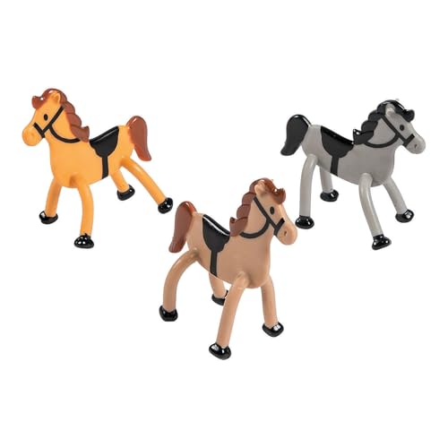 Fun Express Horse Toys for Girls Boys - 24 Pack Animal Figurines