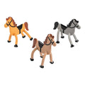Fun Express Horse Toys for Girls Boys - 24 Pack Animal Figurines