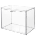 Attelite Acrylic Display Case for Collectible Large Clear Storage Box 1pack - size: L-1Pack
