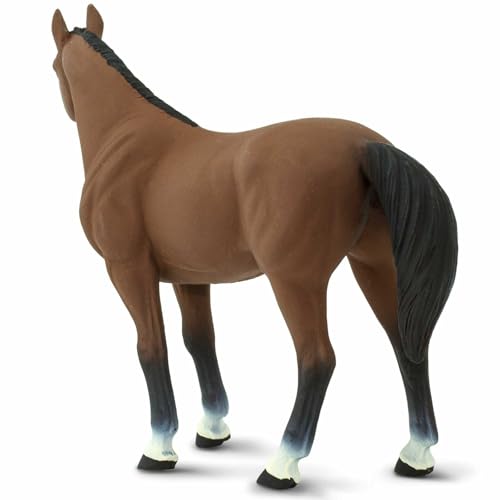 Safari Ltd. Quarter Horse Gelding Toy - 5 Inch Farm Animal Figure for Kids