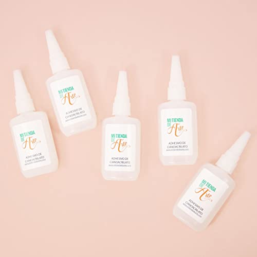 Craftelier - Cyanoacrylate Multi-Material Adhesive with Precision Nozzle for Easy and Comfortable Application | Transparent, Fast and Resistant Drying | Difficult Surfaces | Quantity 50 gr.