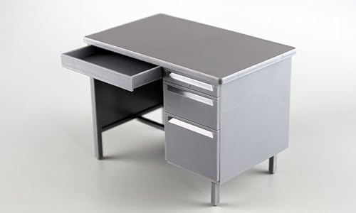 ハセガワ Hasegawa FA03 1/12 Figure Accessories Series, Office Desk and Chair, Plastic Model
