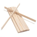 Wooden Dowels for Crafts, Wood Strips Trim Wood Slats Planks for Wall 1/4" × 1" × 17.5", 15 PCS Dowel Rods Wooden Sticks for Crafts, Unfinished Hardwood Sticks Flat Lumber Boards for Woodworking - size: 1/4x1x17.5 in - 15PCS