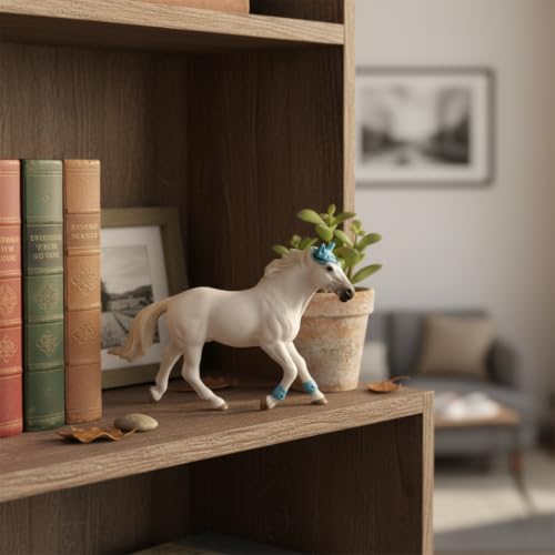 Horse Toy Figure, Realistic Hand-Painted for Girls Boys, Ages 3-15