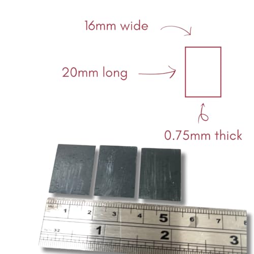 250 Pieces 1:12th Scale Dolls House Miniature Styrene Roof Tiles in Slate Grey