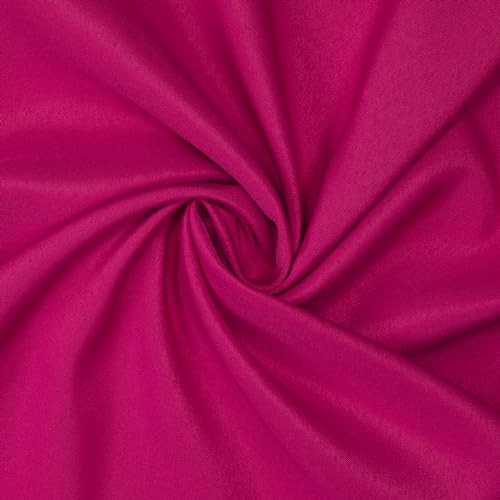 Gee Di Moda Square Tablecloth - 70 x 70 Inch Fuchsia Table Cloth for Medium Square or Round Tables - Heavy Duty Washable Fabric - for Buffet Table, Holiday Party, Dinner, Wedding & Baby Shower - color: Fuchsia, size: 70" x 70" (Square)