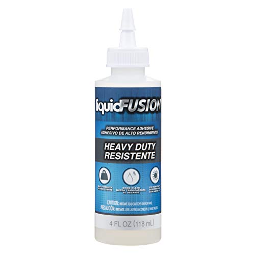 Aleene's Liquid Fusion Heavy-Duty Glue 4 fl oz, Maximum Strength, NonToxic & Dries Clear, Ideal for Rhinestone Crafts, Diamond Art, Glitter - size: 4oz