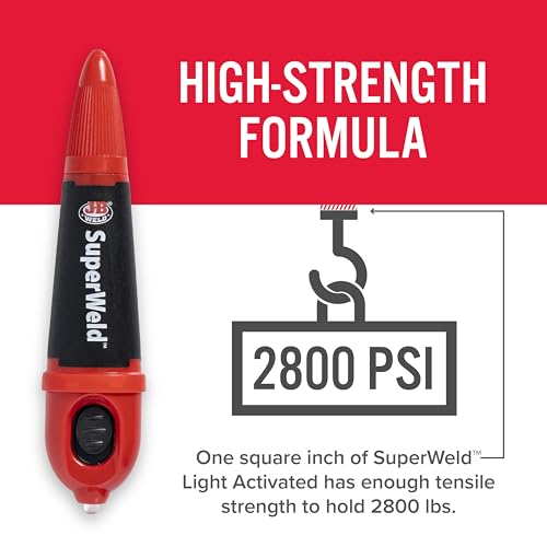 J-B Weld Light-Activated Superglue, Clear, 5g, 2-Pack