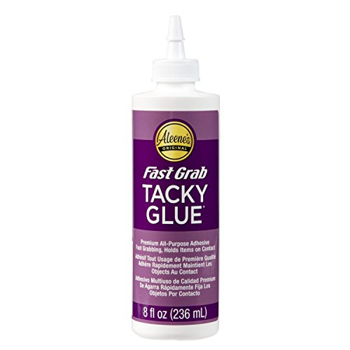 Aleene's 24964 Fast Grab Tacky Glue 8oz, 8-Ounce, 8 Ounce - size: 8 oz