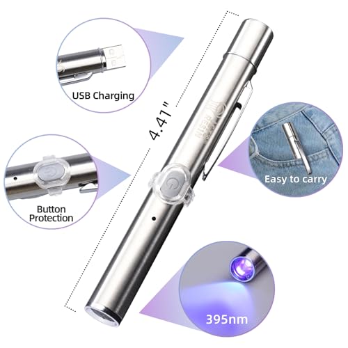 LET'S RESIN UV Resin Kit with Light, Bonding&Curing in Seconds, 30g
