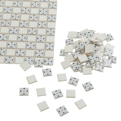 150 pcs, Dollhouse Flooring, 1:12 Scale Doll House Tiles, Miniature Checkerboard Floor, REDUCIO! (Antique)