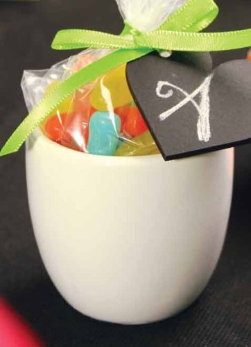 Ivy Lane Design Smooth Round Favor Flower Pot, Silver, Set of 5 - color: Silver, size: Round