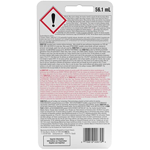 E6000 Clear 1.9 Fl Oz Plus Multipurpose Adhesive-1.9oz