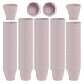 72 PCS Small Mini Pink Clay Pots with Drainage Holes, 2.5inch Terra Cotta Pot Clay Ceramic Pottery Planter, Succulent Nursery Pot/Cactus Plant Pot, for Indoor/Outdoor Plants, Crafts, Wedding Favor