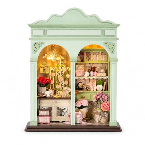 Roroom Book Nook Kit for Adults, Floral Reverie House Building Kit - color: Floral Reverie