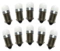 #313 Miniature Bayonet LED Replacement | 28V | Ba9s Base | Bulb Shape: T3 1/4 | Replaces Bulb Numbers: 313 1818 1819 1820 1820BTS 1829 1843 1864 1873 757 1437 (10-Pack; Amber) - color: Amber, size: 10 Pack