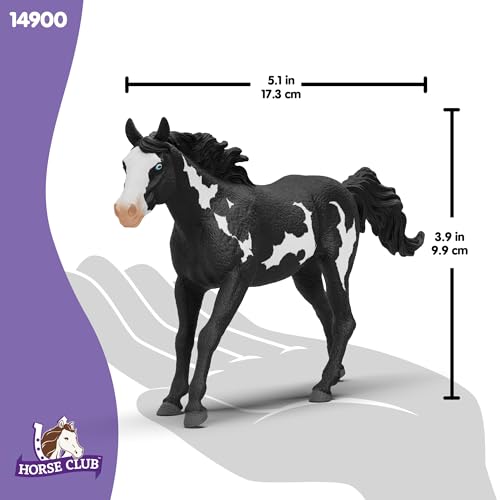 Schleich Horse Club - Paint Horse Gelding Toy Figurine - Kids 5+ | 14900 - style: Paint Horse Gelding
