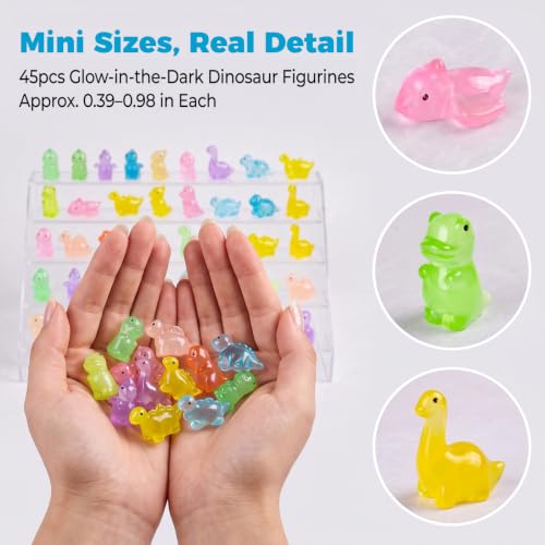 Zerobe Mini Resin Dinosaur Figurines for Fairy Garden, Crafts & Decor - color: Dinosaur