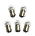 #82, 64 Globe Shape Miniature Bulb LED Replacement | 6.5-Volt | BA15D Base (5-Pack; Warm White) - color: Warm White, size: 5 Pack
