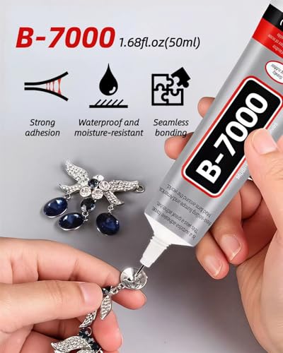 B7000 Strong Adhesive Glue, Waterproof & Flexible