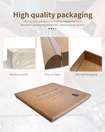24 Pack Basswood Sheets for Crafts-12 x 12 x 1/8 Inch- 3mm Thick Plywood Sheets with Smooth Surface-Unfinished Craft Wood Boards for Engraving and Cutting, Architectural Models, Staining - color: 24 Pack 12" X 12" X 1/8"