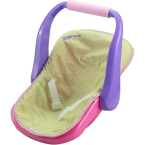 JC TOYS ADJUSTABLE CARRIER – Converts from Rocking Baby Carrier to Feeding Seat – Perfect for Children 2+ , Pink , 16 inches - color: Multi Carrier