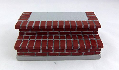 Dollhouse Miniature Brick Entry Stairs