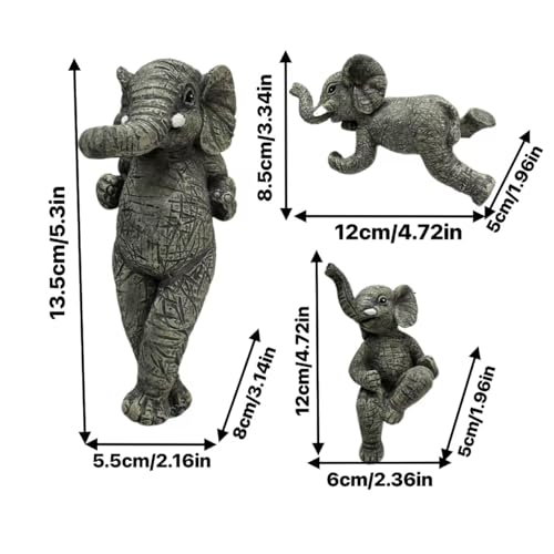3-piece Fairy Garden Gnome Set, Beer-Drinking Gnome Resin Statue, Outdoor Decorative Item (Gray) - color: Gray