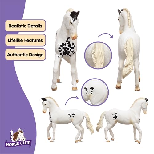 Schleich Horse Club - Marwari Stallion Toy Figurine - Kids Ages 5+ | 14898 - style: Marwari Stallion