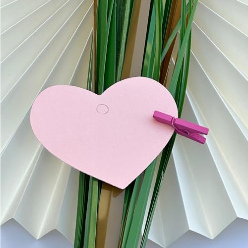 LWR CRAFTS Wooden Mini Clothespins 100 Per Pack 1" 2.5cm (Hot Pink) - color: Hot Pink
