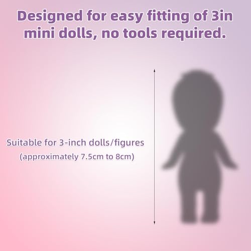 10 Sets 3in/7.5-8cm Doll Clothes Outfits, Mini Baby Costume - style: Style 2