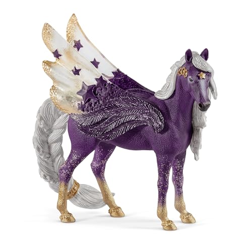 Schleich Bayala - Star Pegasus, Mare Toy Figurine - Kids Ages 5+ | 70579 - style: 2021 Box Style
