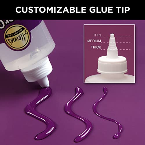 Aleene's Clear Gel Tacky Glue for Crafts, Nontoxic, Applies and Dries Clear, 8 fl oz (Pack of 2) - size: 8 fl oz (Pack of 2)