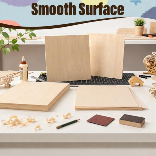Basswood Sheets 12"x12"x1/8", 24 Pack - color: 24 Pack, size: 12"x12"