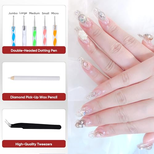 3 PCS 110ml B7000 Rhinestone Glue Clear, Bedazzling Glue for Craft, Jewelry - size: 110ml 3pcs